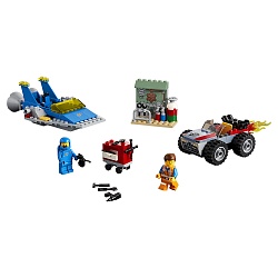 Конструктор из серии The Lego Movie 2: Мастерская Строим и чиним Эммета и Бенни (Lego, 70821) - миниатюра